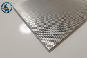 Wholesale Stainless Steel 316L Slot 0.02mm Wedge Wire Screen Panels from china suppliers