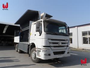 Wholesale 8x4 12 Wheelers Wing Van Capacity 50t HOWO Wing VAN TRUCK from china suppliers