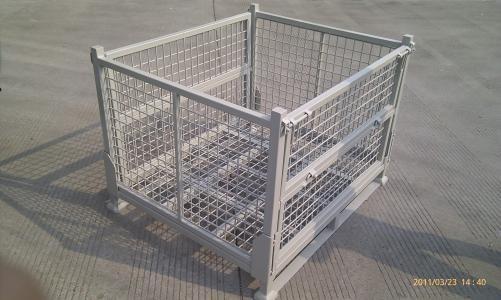 Logistics Warehouse Storage Cages , Large Storage Cage Heavy Duty High