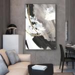 6 Color Hand Painted Oil Painting Abstract Handmade for Nordic Living Room