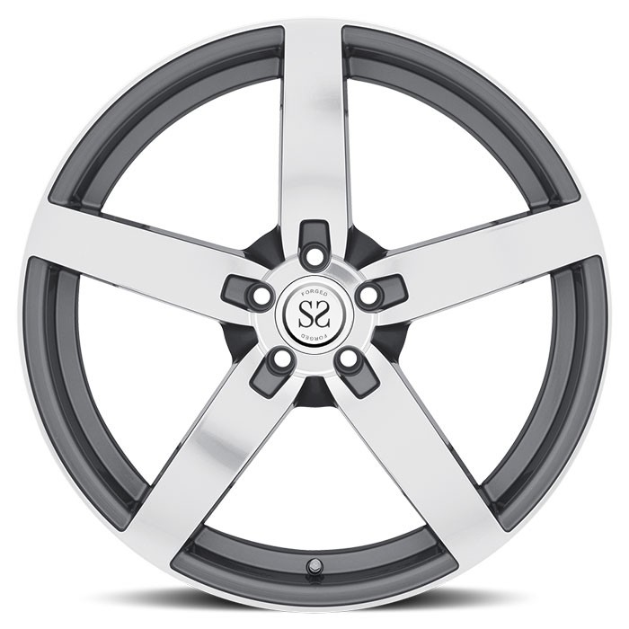 china rims factory manufacture 1 piece forged 5*108 wheel