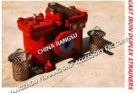Lube oil separator outlet double low pressure crude oil filter AS16040-0.25/0.16