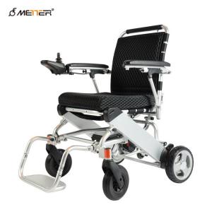 Wholesale Brushless Motor Disabled Collapsible Electric Wheelchair from china suppliers