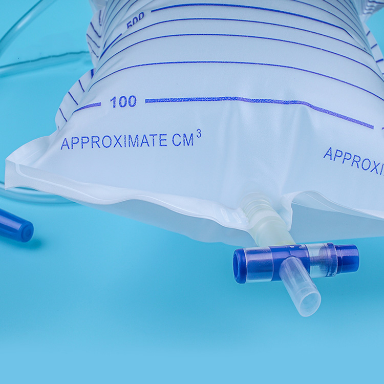 Hospital Bulk Disposable External Medical Emergency Urine Collection Bag For Men And Women
