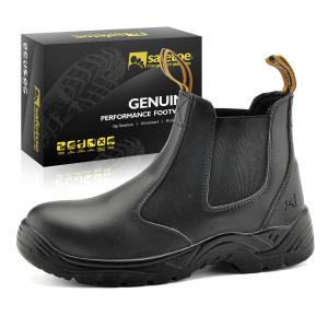 Wholesale US 3-14 Safety Shoes Work Boots S3 SRC Breathable Steel Toe Work Boots from china suppliers