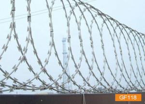 Wholesale Industry Grade Galvanized Razor Barbed Wire 2.5mm from china suppliers