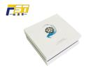Corrugated Cardboard High End Gift Boxes , Square Shape Customized Paper Gift