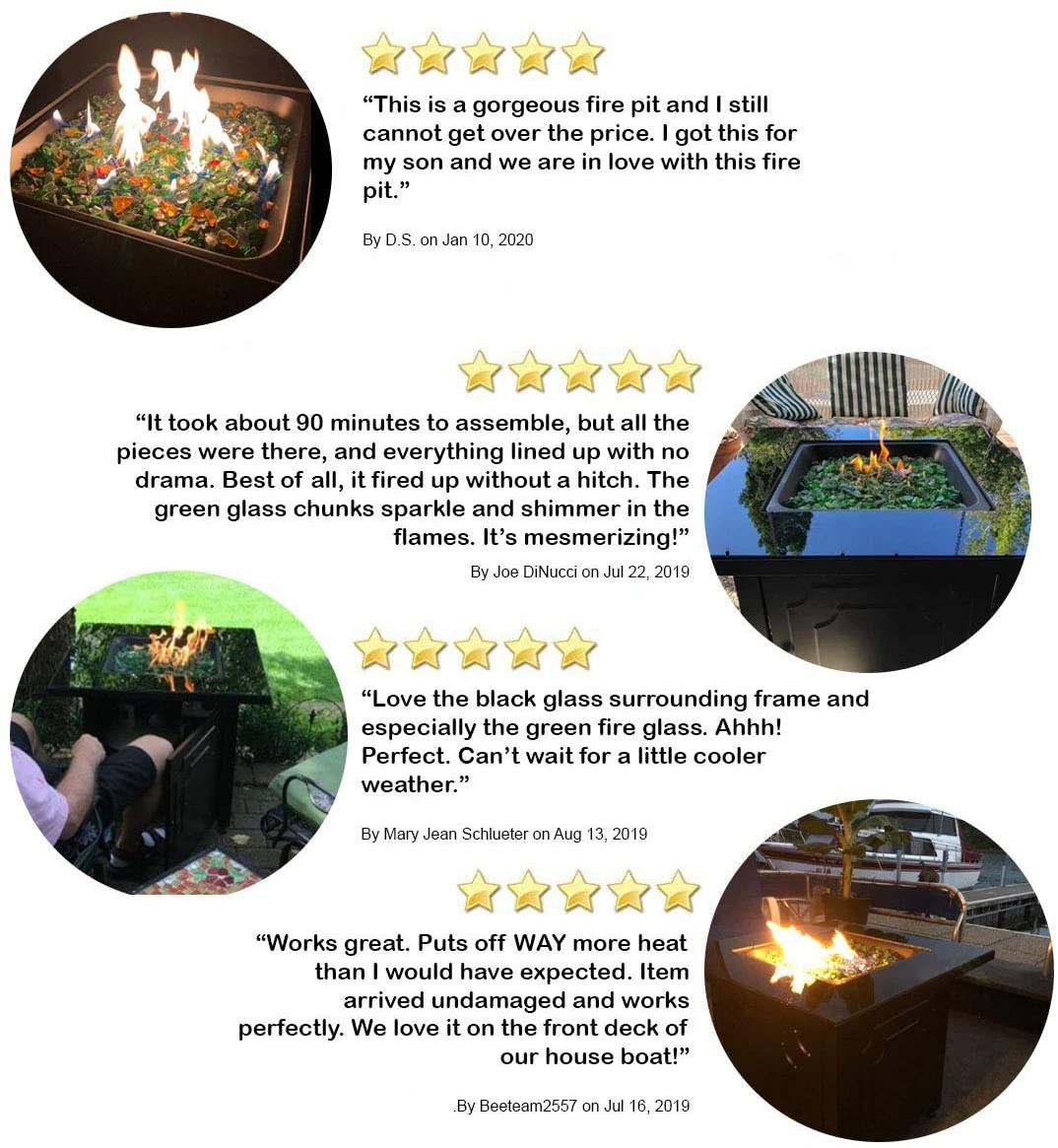 30'' Alloy Steel Outdoor Natural Gas Firepit 50,000 BTU Propane