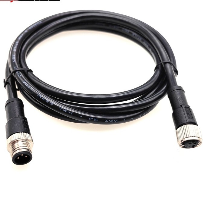 Customize IP68 M12 Waterpoof Extension Cable For Mining And Underwater Engineering
