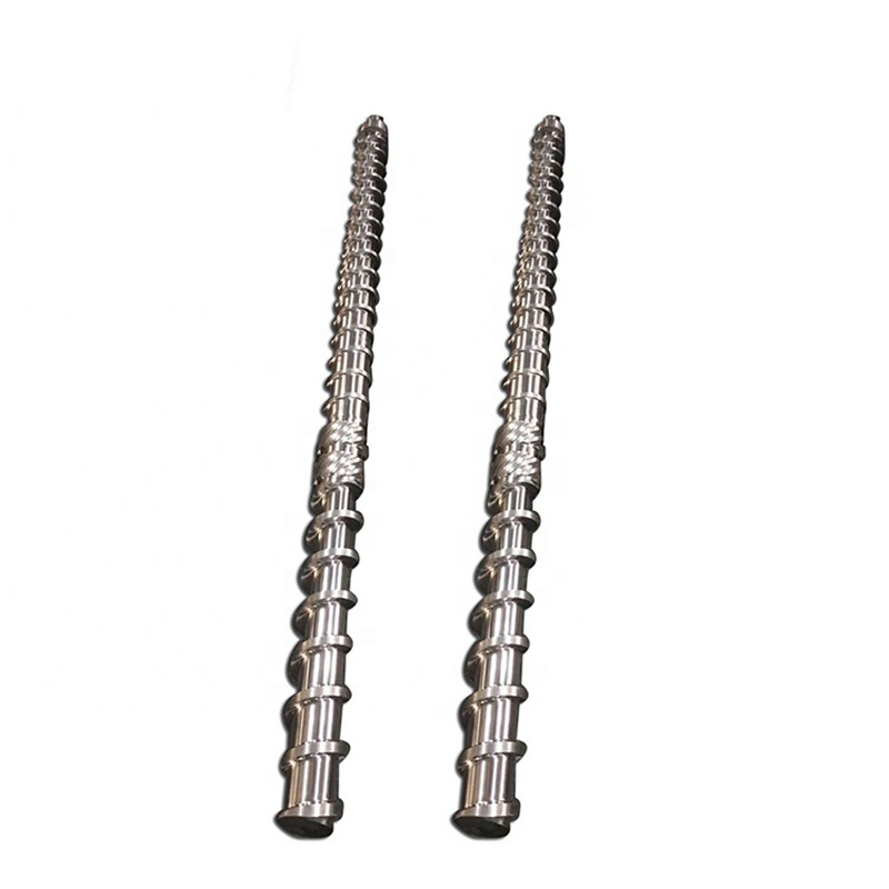 OEM Custom Micro Auger Screw Extruder Screw and Barrel for Extruder Machine