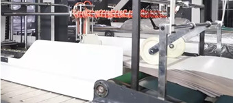 600g/M2 Automatic Flute Laminator Machine High Speed Corrugated Cardboard