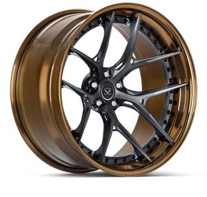 Wholesale Customized Luxury 3 Piece Forged Rims Monoblock A6061 T6 from china suppliers