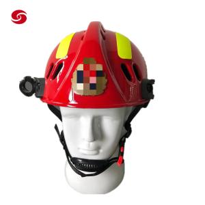 Wholesale Fire Fighting Maritime Police Outdoor Rescue Equipment Fireman Rescue Helmet from china suppliers