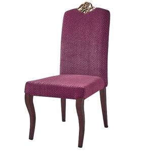 Wholesale YLX-8006 Iron Purple Upholstery Dining Chair 2 PCS/Woven Bag from china suppliers