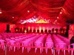 Red Durable Outdoor Event Tent , Strong Gala Tent Marquee Selectable Color