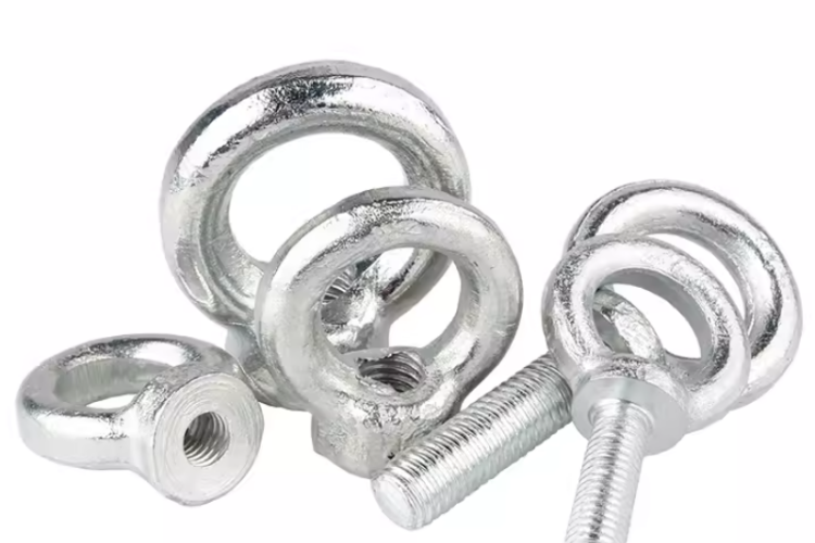 M5 M8 Carbon steel Galvanized eye Nut Grade8.8 Class 8.8 Customized Zinc Plating Metal nuts