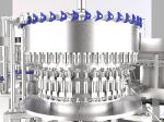 1000-30000BPH Water Glass Filling Machine 1800*1200*2000mm