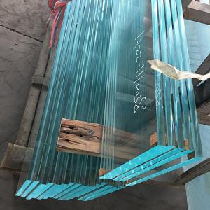 Wholesale Reflective Tempered Glass Custom Size Dark Blue Light Blue Light Grey Ultra White Toughened Glass Heat Resistant 6mm Toughened Safety Glass from china suppliers