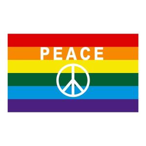 Wholesale 4 Color Pride Rainbow Flag 3x5 Digital Printing For Decoration from china suppliers