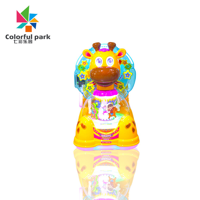 Kids Game Machine Coin-Operated Shake Truck Commercial New Electric Music Color Fawn Swing Machine