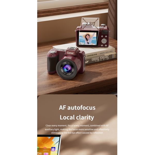 AF Autofocus Real 5k Ultra Hd Digital Zoom Video Camera 16X Digital Zoom