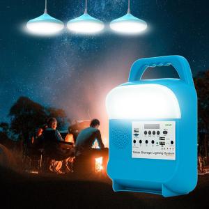 Wholesale Global Sunrise Solar Camping Light 5W LED Bulb 3Pcs Home Use 20W 6V from china suppliers