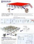 Exhibition Portable Moving Stage Platform / Aluminum Concert Stage