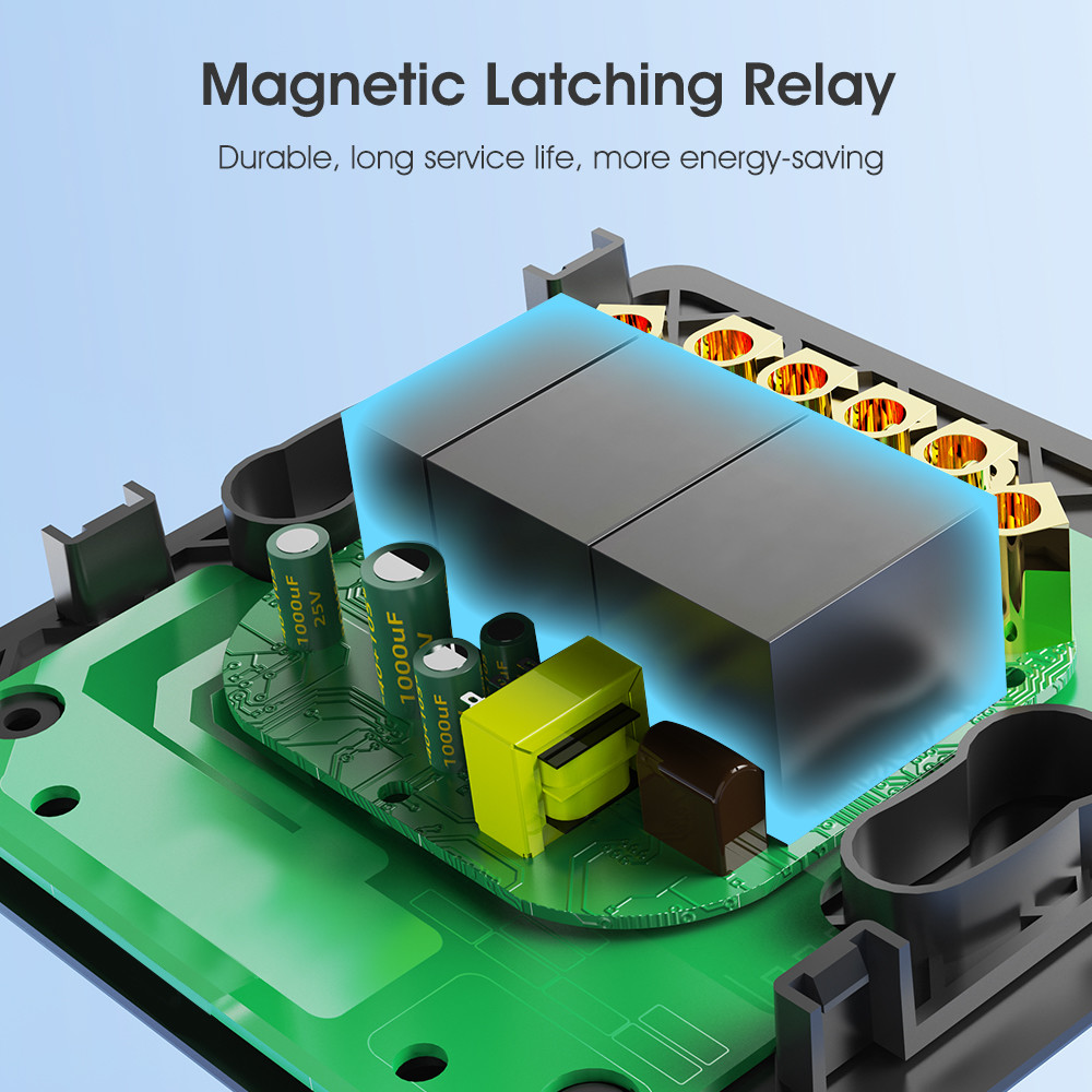 Zigbee Smart Switch no capacitor required With Timing Voice App Alexa Google Home No Neutral Tuya Wall Light Button Switch