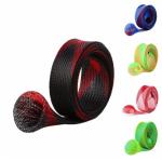 Durable Fishing Pole Covers , Soft Flexible Fishing Rod Socks Sleeves