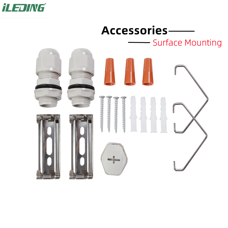 4FT Workshop Tri-proof Light with Daylight Color Temperature and IP66 Waterproof Rating