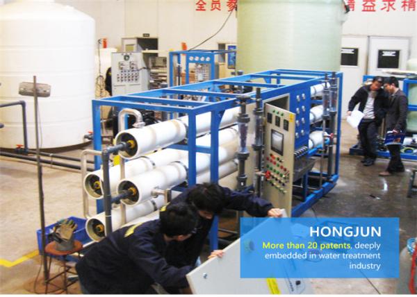 Industrial Deionized EDI Water Plant , Edi Water Treatment Plant 1 M3/Hr