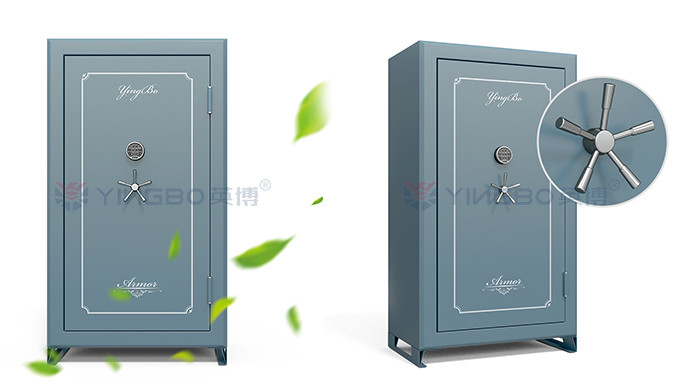 UL Certificate Heavy Fireproof Gun Safe Box 36 Guns Anti Theft