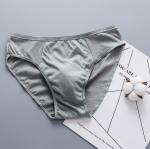 Combed Waistband Cotton Men Underwear Bikini Triangle Cotton Spandex Briefs