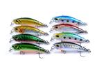 Submerged Minnow Fishing Lures Baits Warped Bass 4.7cm / 3.7g