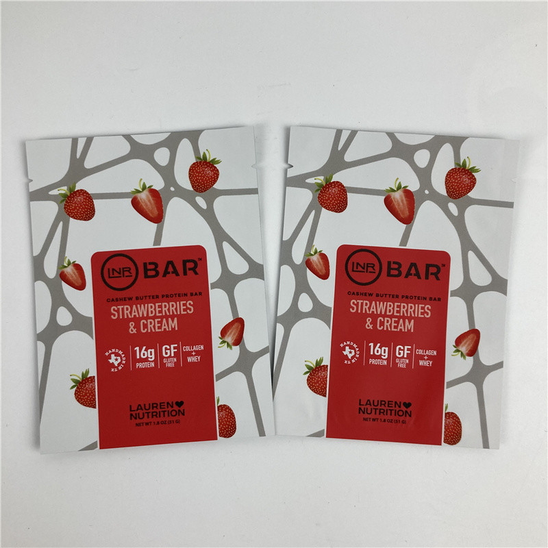Eco Friendly rice packaging food grade plastic bags with hang hole