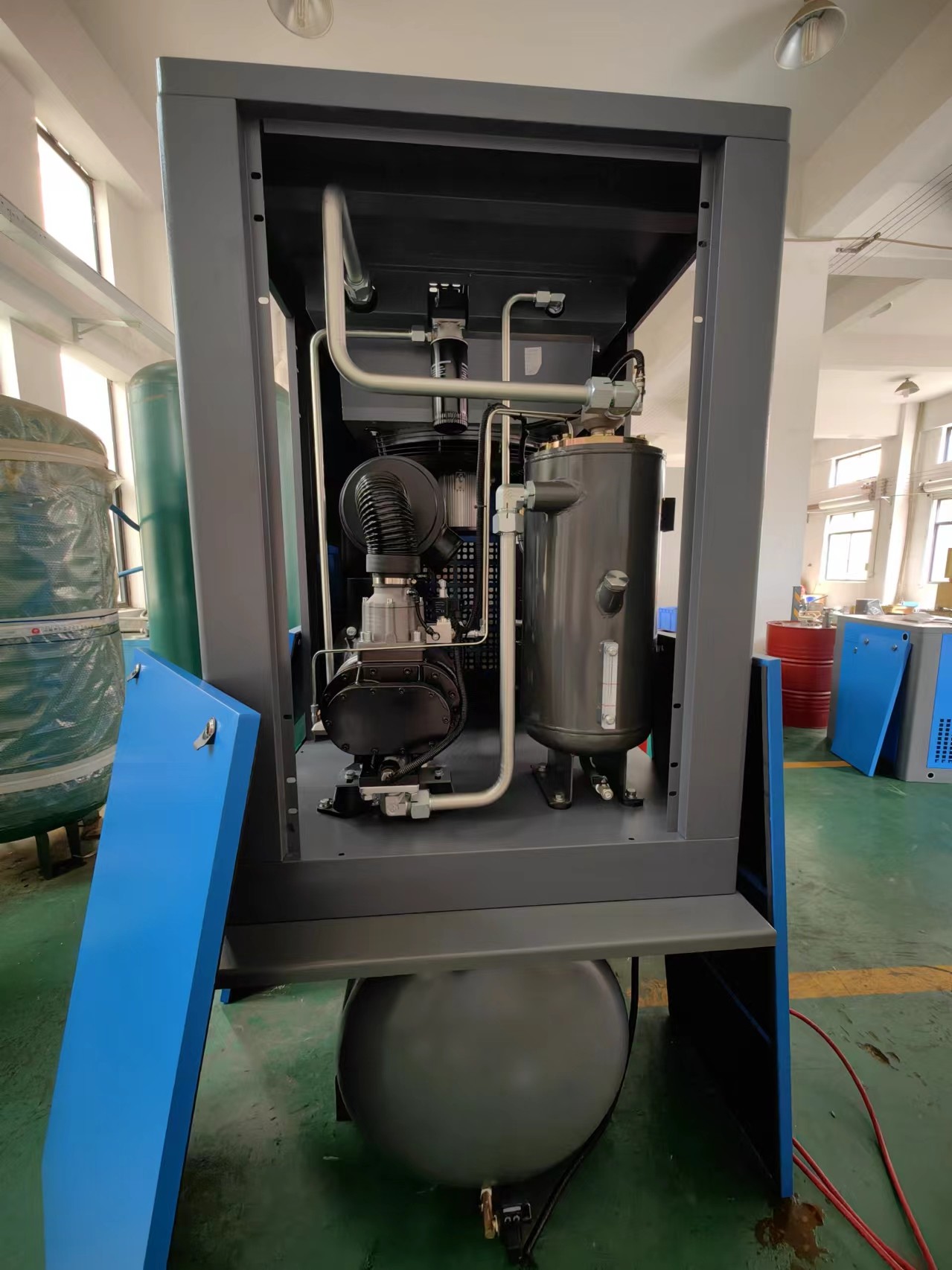 Efficiency Electric Rotorcomp LGSD(C)-7.5 Series Screw Air Compressor With Variable Frequency Drive