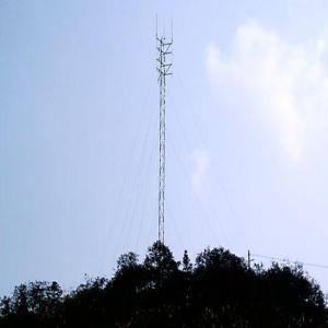 Wholesale Hot Dip Galvanized 40m Tubular Guyed Wire Tower from china suppliers
