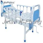 Portable 2 Cranks Healthcare Hospital Patient Manual Nursing Bed