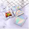 Buy cheap HACCP Holographic Stand Up Pouch Zipper Top Mylar Foil Mini Pouches from wholesalers