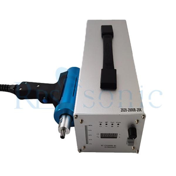 35Khz Handheld Ultrasonic Spot Welding Machine With Titanium Horn