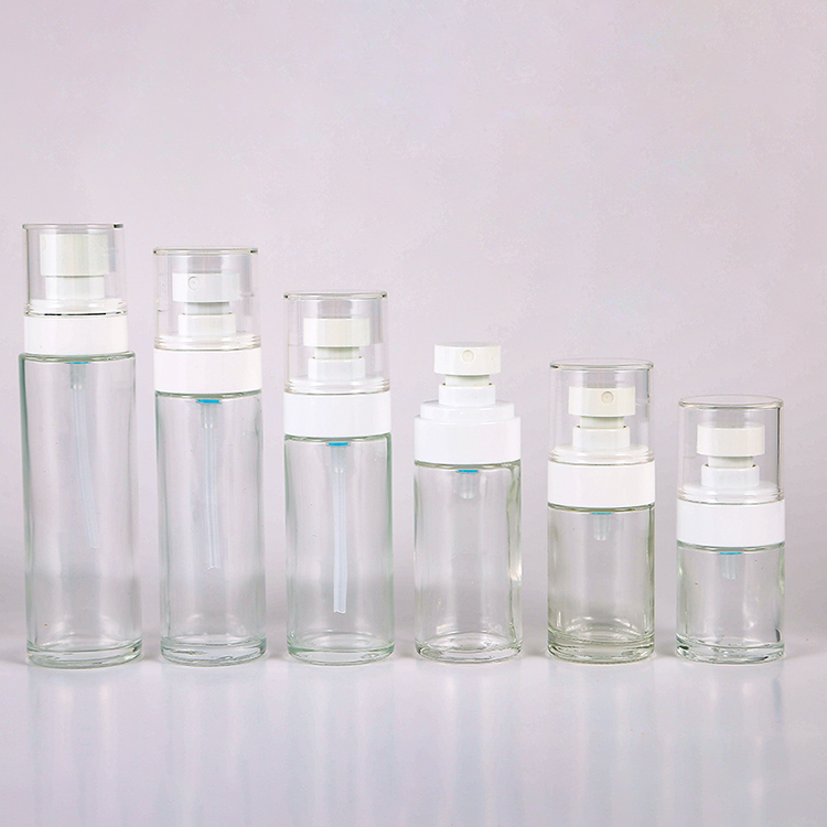 Cylinder 30 ml 50 ml 100 ml 120ml Empty Magnetic Perfume Spray Frosted Glass Bottle Supply with Customized Accepted Logo