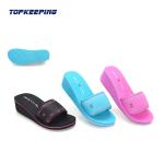 EVA Pink Slide Sandal Blue Woman Cute Beach Slipper
