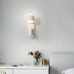 Bedside wall lamp acrylic atmosphere light bedroom flexible wall lamp home villa