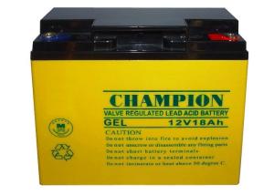 Wholesale China Champion Deep Cycle Battery 12V18AH NP18-12-G Sealed Lead Acid Solar GEL Battery from china suppliers