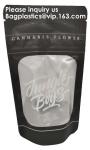 CBD, Gummies, Weedness, Airtight Heat Resealable Smell Proof Mylar Stand Up Bags