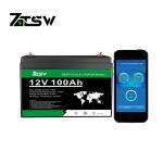 12V100Ah Solar Energy Storage Battery 1280wh Rechargeable Lifepo4 Battery Pack