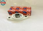 Black White Plastic Pillow Block Bearing Housing Types With Stainless Steel