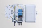 4 Port Fiber Optic Distribution Box Industry Standard Telecommunication Networks