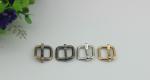 Women handbag leather 13 mm multicolor iron metal adjustable slide buckles