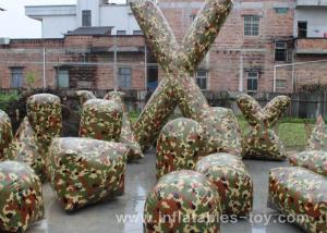Wholesale Inflatable Outdoor Games Air Bunker Camouflage Paint Ball For Shooting Game from china suppliers